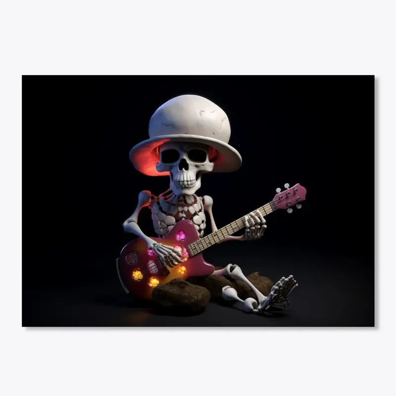 Shroom-Bone Baby: Guitar Glow-Up